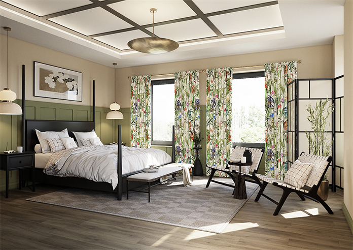 Barbados, Jungle - Made to Measure Curtain - Image 7